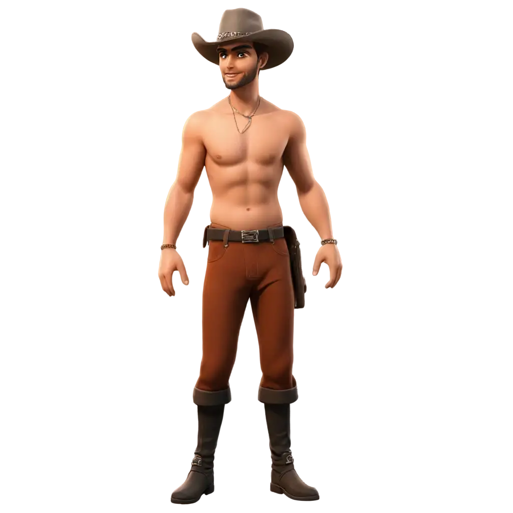 3D image of a gaucho gay