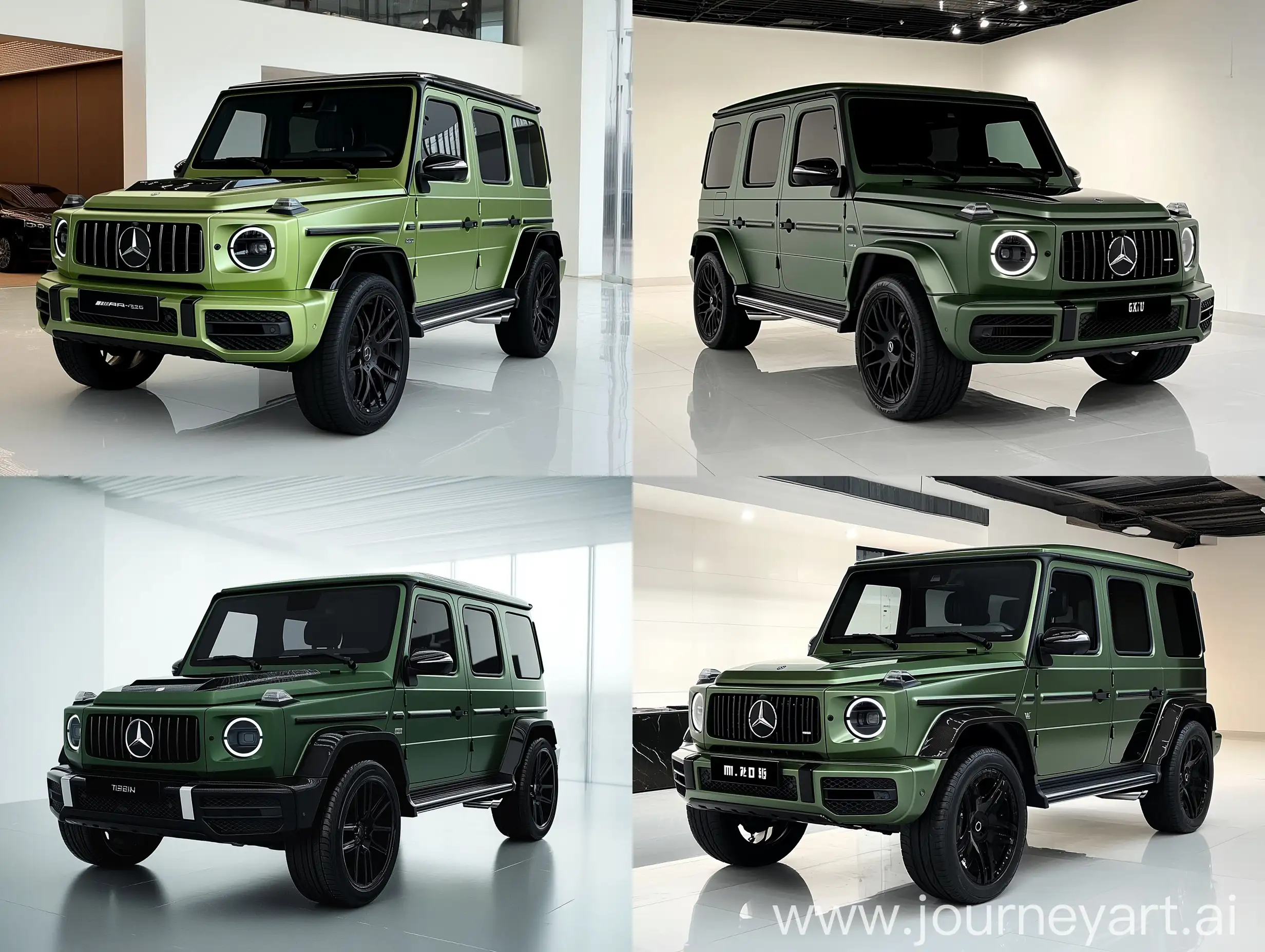 2025-LimitedEdition-Mercedes-GClass-in-Green-Metallic-Finish