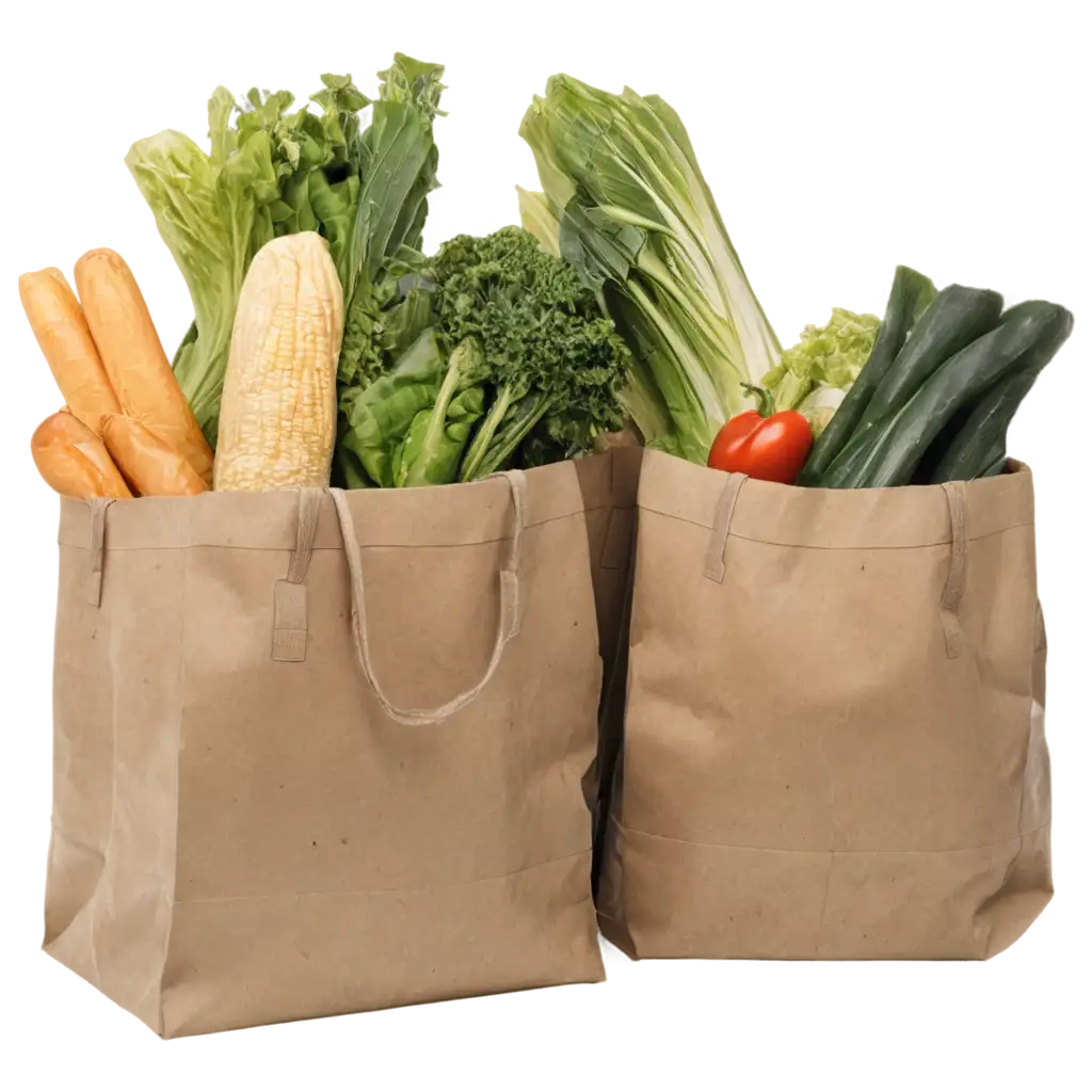 Grocery-Bags-Full-of-Groceries-PNG-HighQuality-Image-for-Versatile-Applications