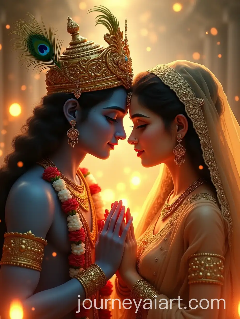 Lord-Krishna-and-Radha-in-a-Divine-Romantic-Setting