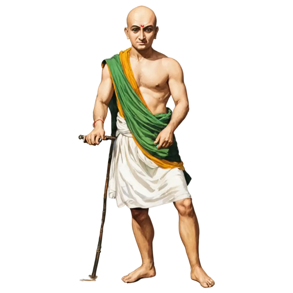 Colorful-Chanakya-PNG-Image-for-Creative-and-Educational-Purposes