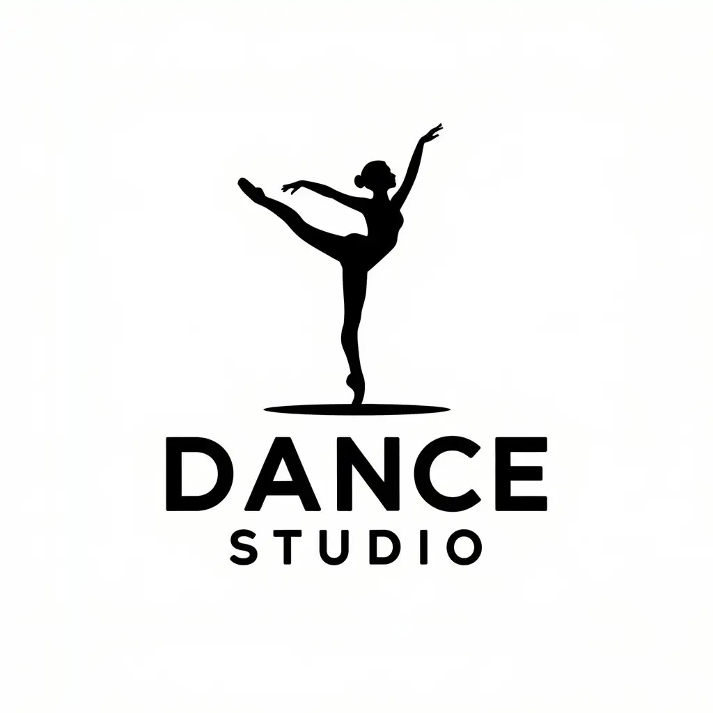 LOGO-Design-for-Dance-Studio-Energetic-Jump-with-Monochromatic-Palette-for-Professionalism