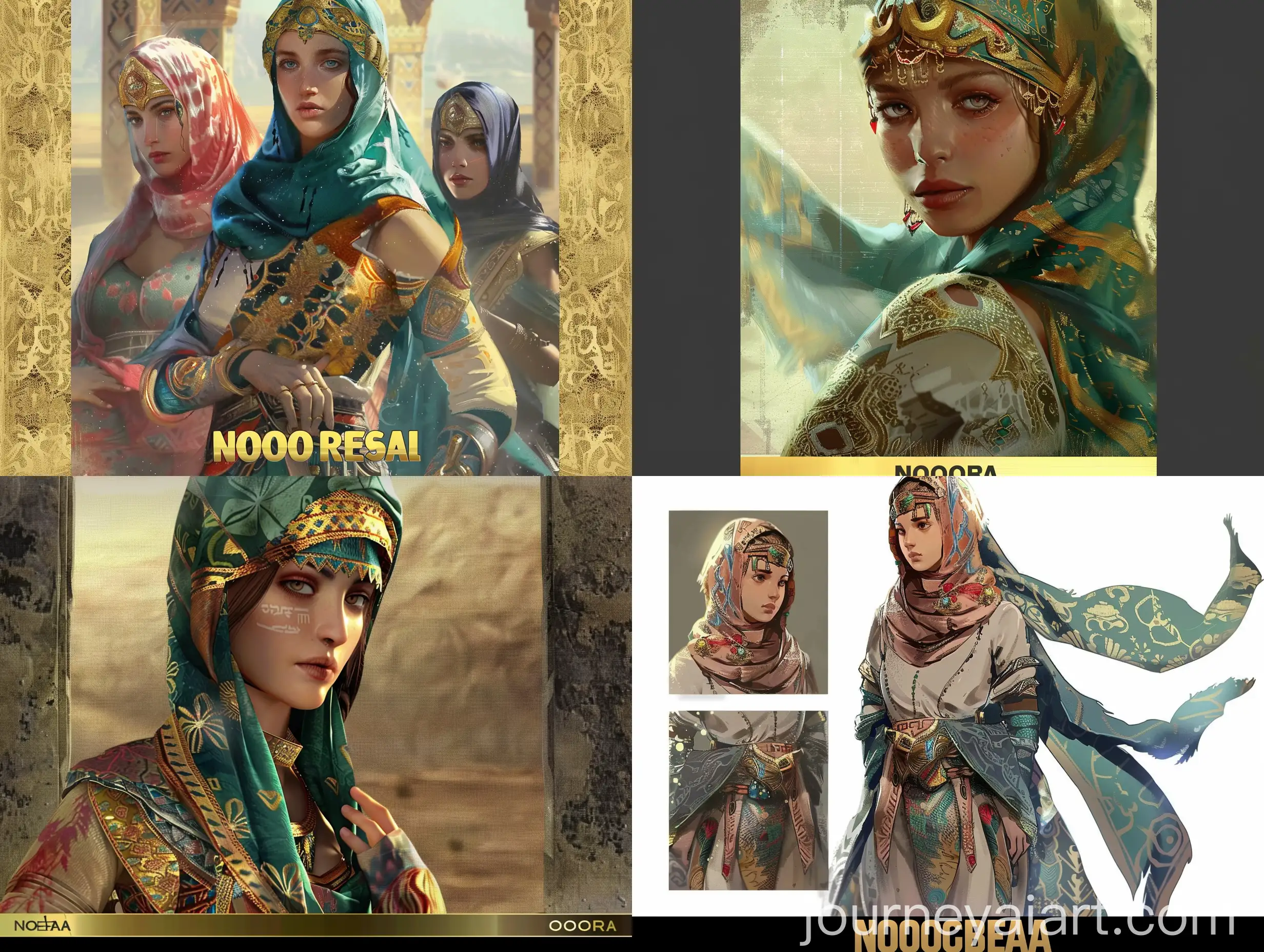 Serene-Figure-in-Ancient-Yemeni-Garments-Reflecting-Peace-and-Wisdom