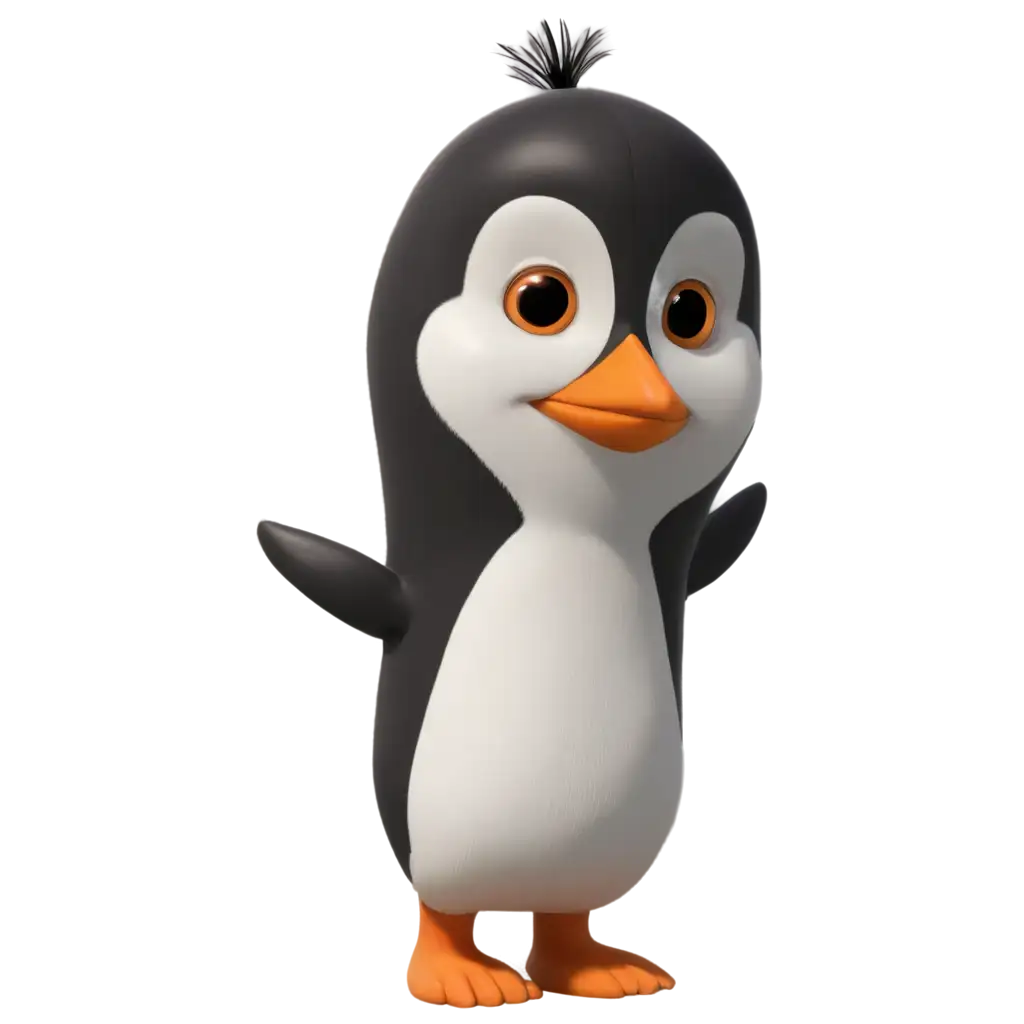 Cartoon-Penguin-PNG-Image-HighQuality-Versatile-Format-for-Digital-Use