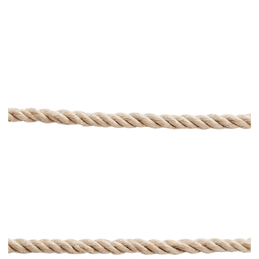 Beige-Rope-PNG-Image-HighQuality-Transparent-Background-for-Versatile-Use