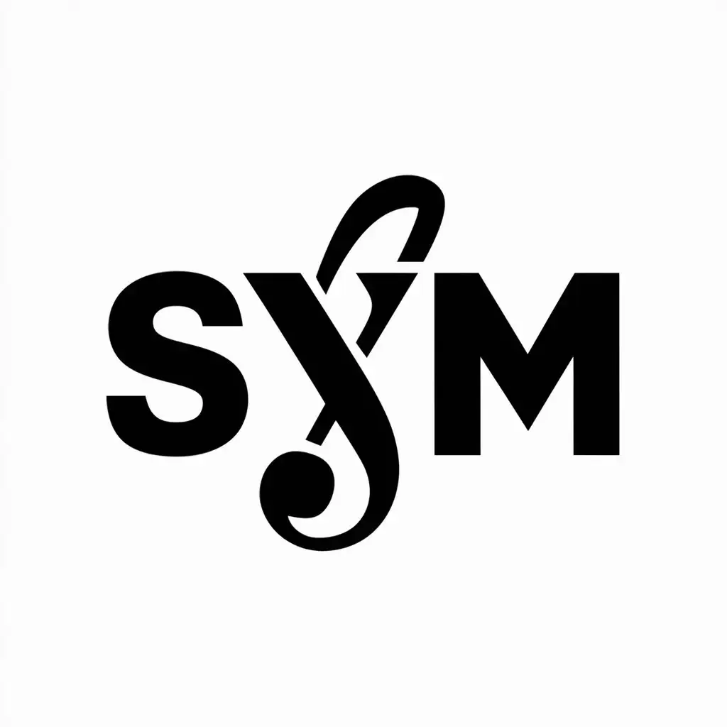 LOGO-Design-for-SYM-MusicInspired-Vector-Logo-with-Clear-Background