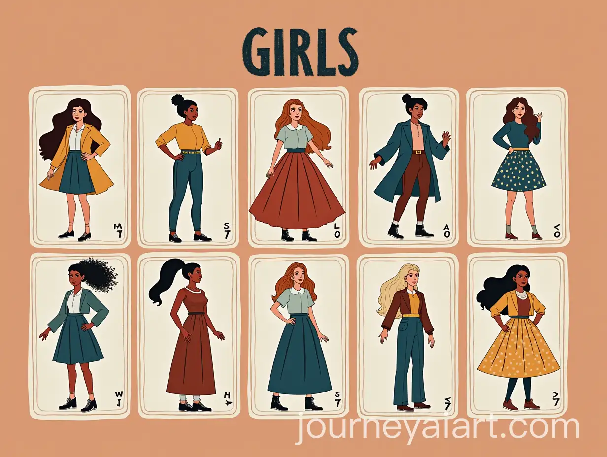Empowering-Metaphorical-Cards-Featuring-Inspirational-Girls