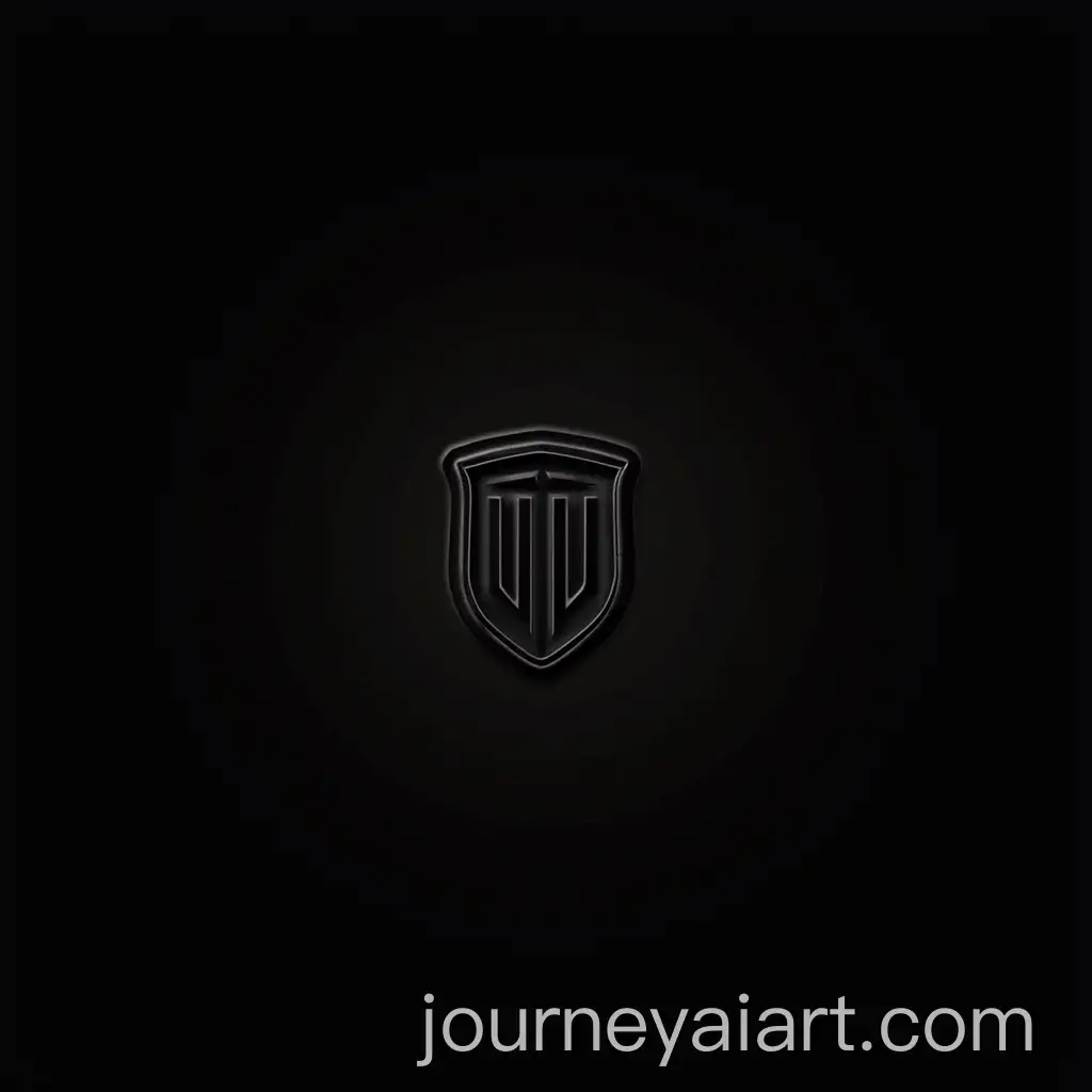 Minimalist-University-Emblem-on-Black-Background