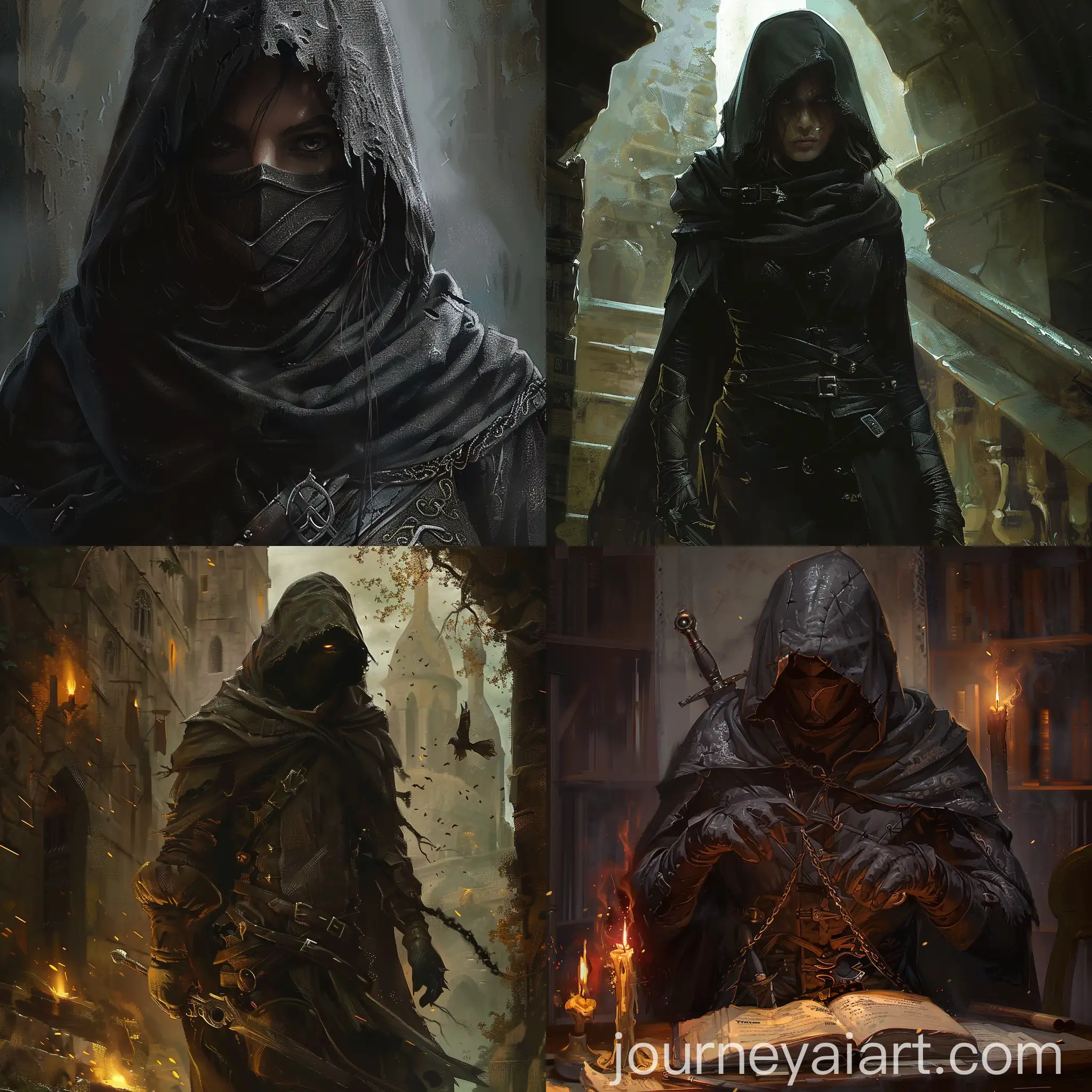 Dark-Fantasy-Thief-in-Mysterious-Setting
