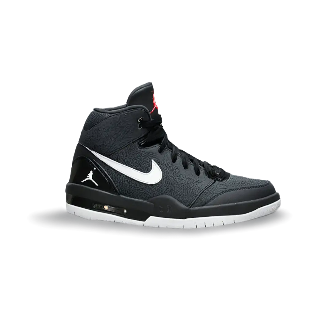 HighQuality-PNG-Image-of-a-Single-Nike-Jordan-Shoe-for-Enhanced-Visual-Appeal