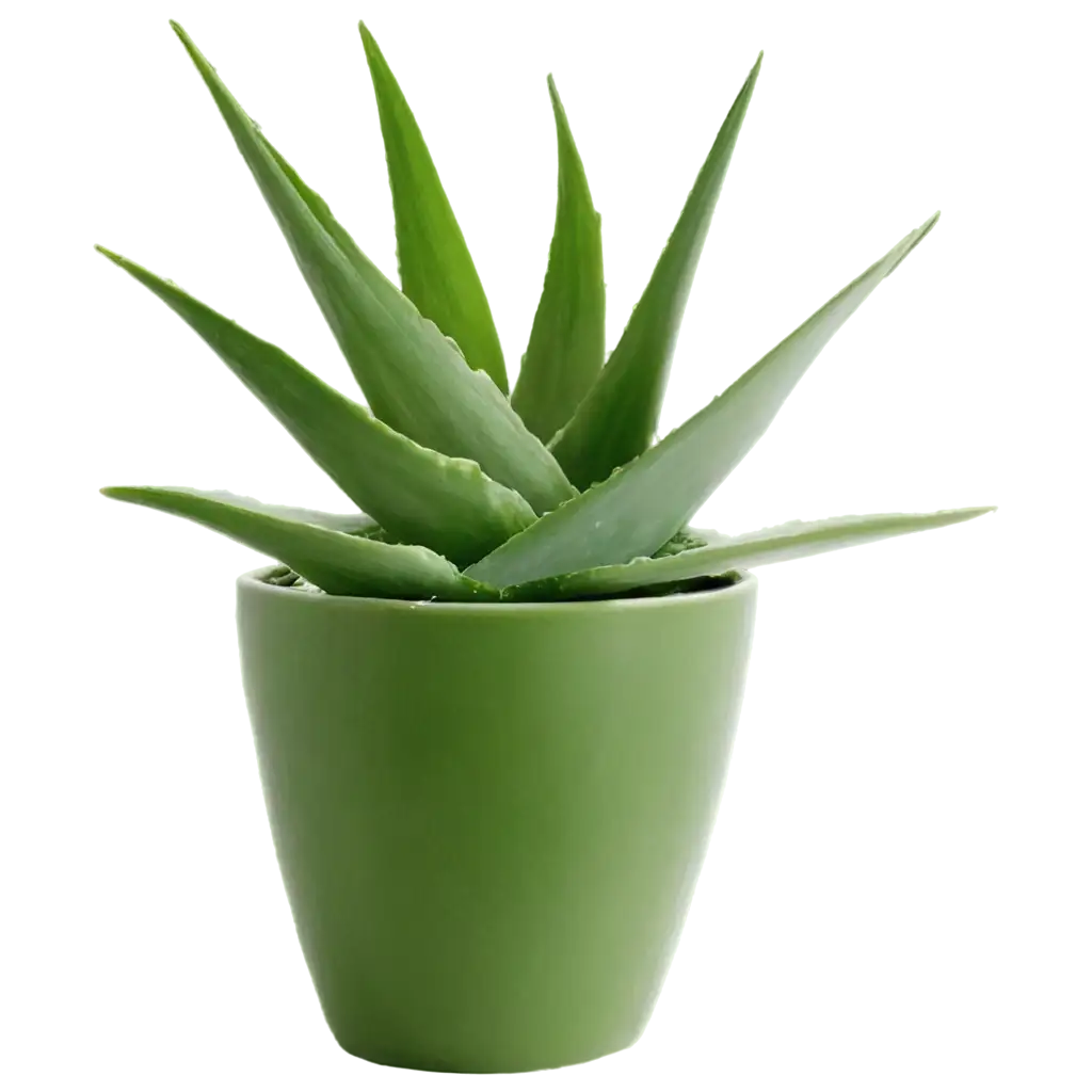 HighQuality-Aloe-Vera-Plant-Pot-PNG-for-Versatile-Use