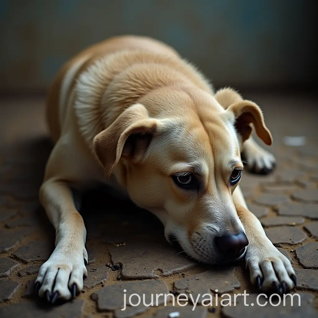 Dead-Dog-in-a-Desolate-Setting