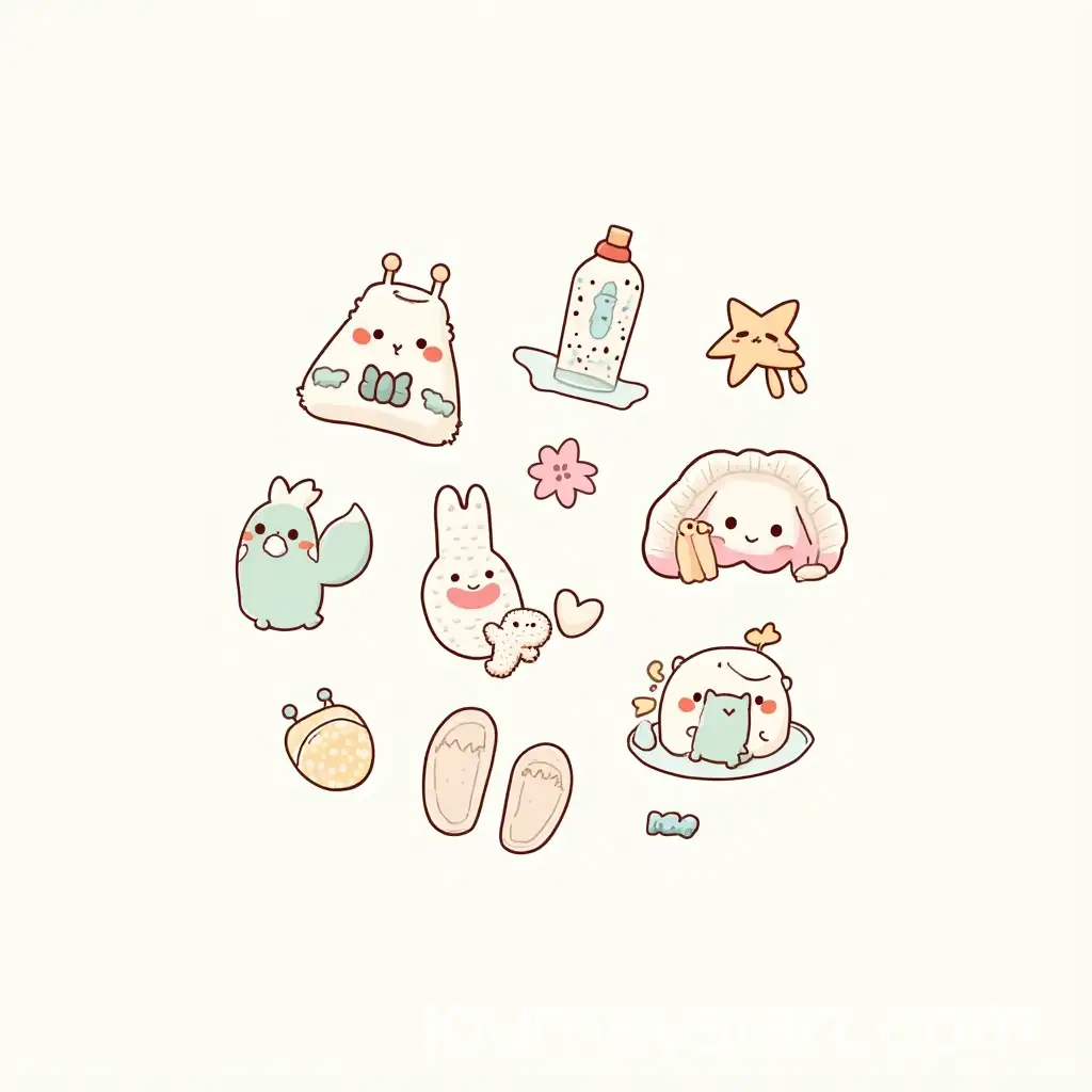 Variety-of-Cute-Beach-Illustrations