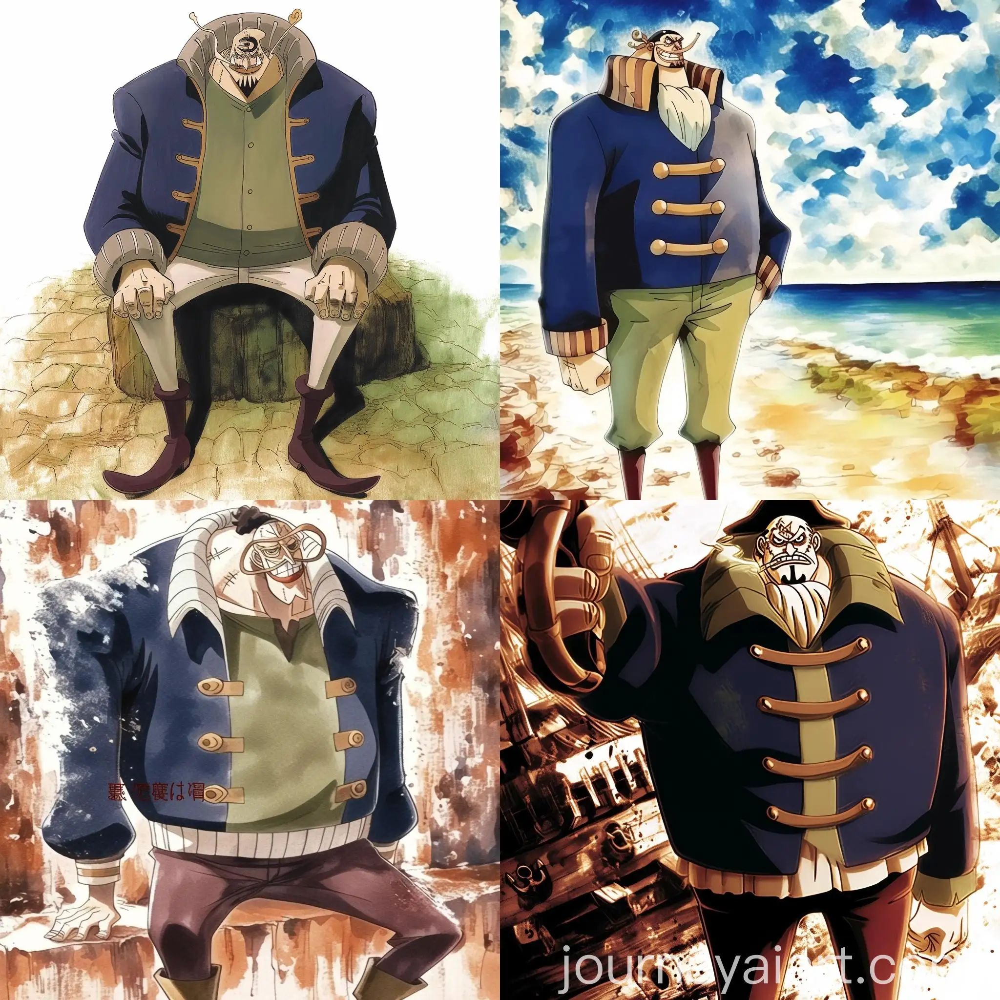 Pirate-Character-in-Watercolor-Manga-Style-from-One-Piece