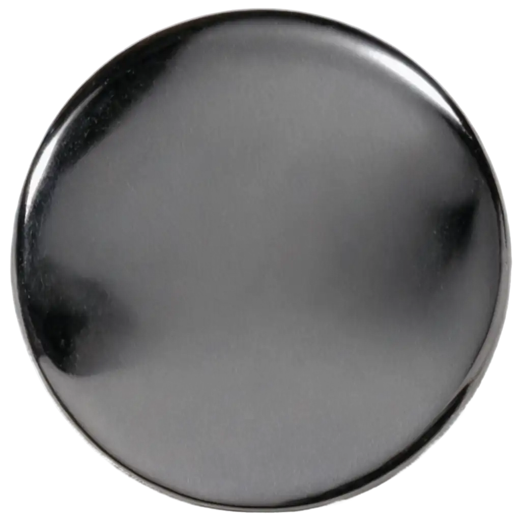 Stylish-Glossy-Real-Chrome-Pin-Button-PNG-Image