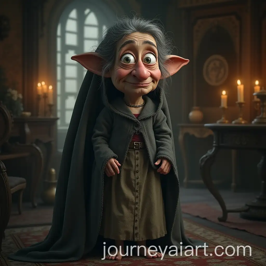 Old-Woman-with-Big-Nose-in-a-Fantasy-Medieval-Interior-with-Shadow