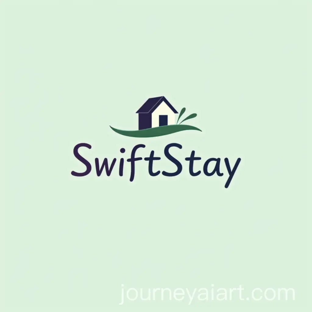 Cozy-and-Modern-Logo-Design-for-SwiftStay-ShortTerm-Rental-Platform