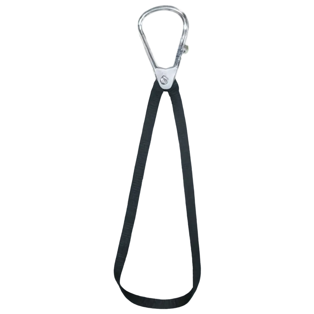 PNG-Image-of-Belt-with-Carabiners-for-Carrying-a-Portable-Column-HighQuality-Visual-Asset