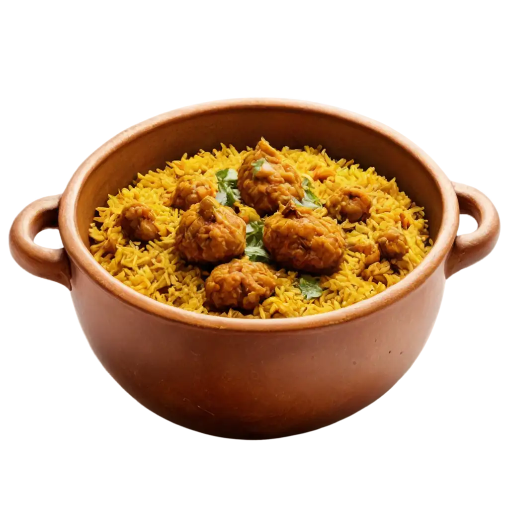 Kappa-Biriyani-in-Clay-Bowl-PNG-Image-Authentic-South-Indian-Cuisine-Visualized