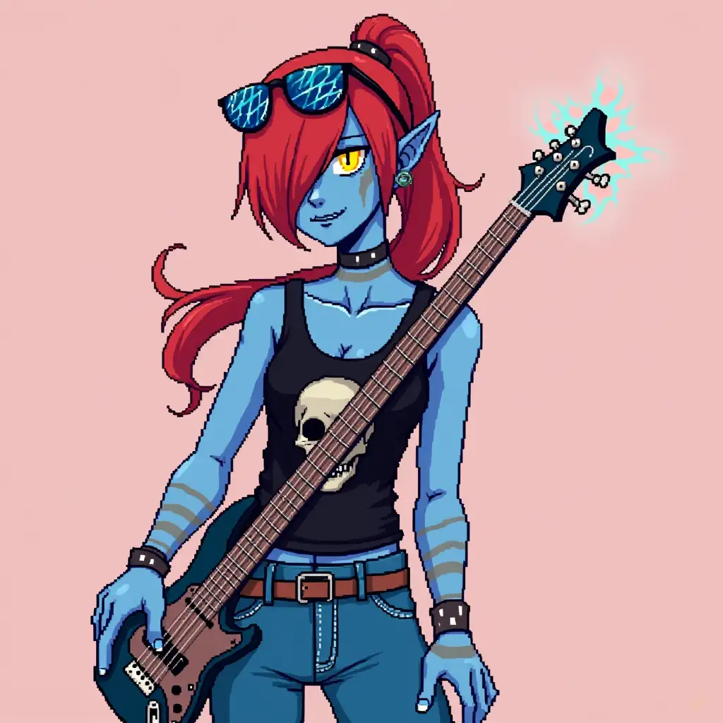 BlueSkinned-Monster-Girl-with-Lightning-Guitar-and-Cool-Sunglasses