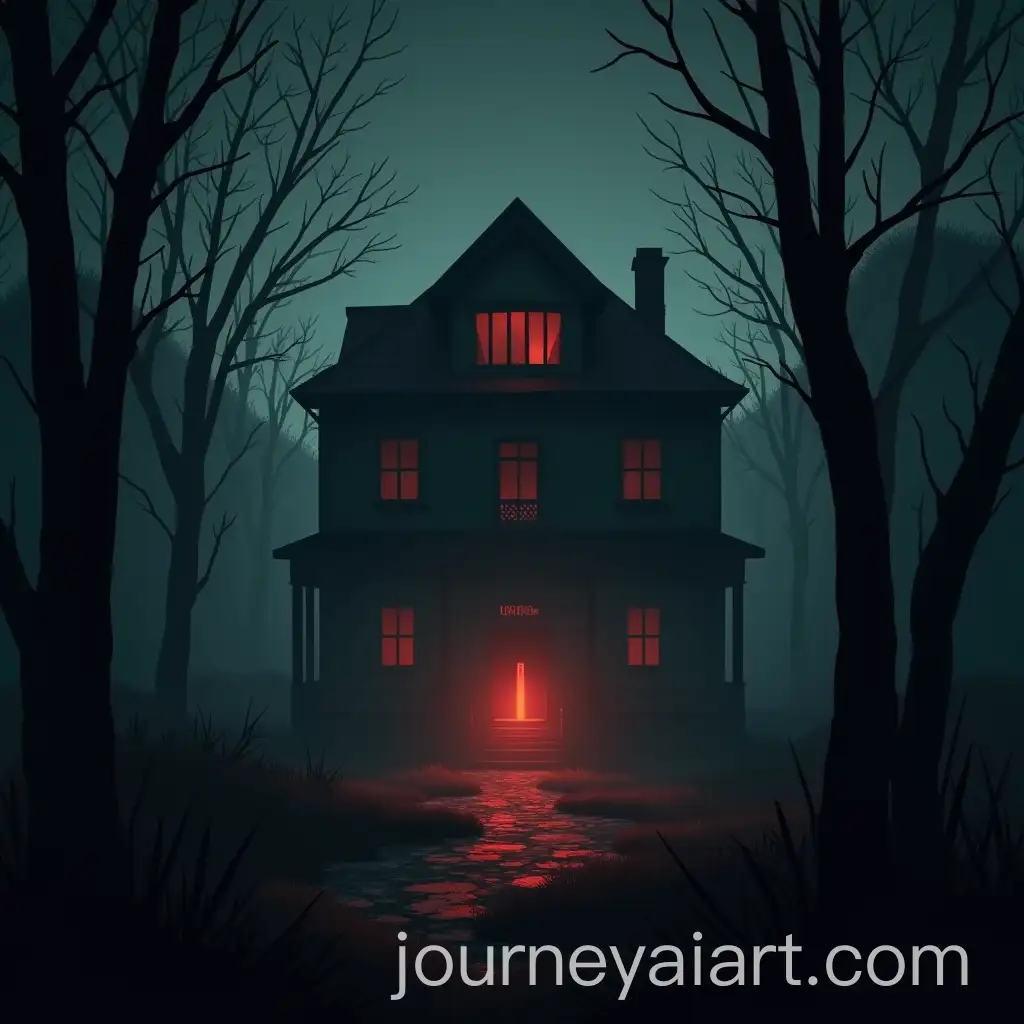 Horror-Game-Loading-Screen-with-Scary-Haunted-House