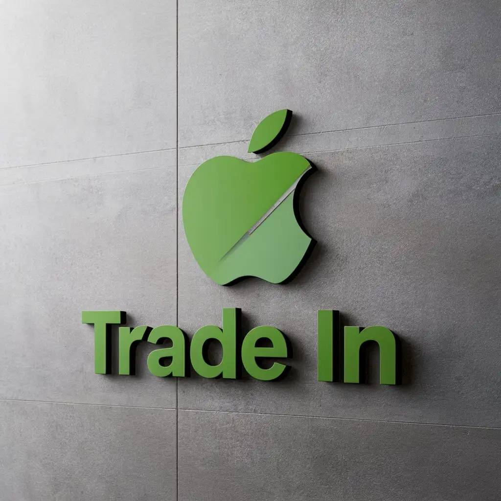 LOGO-Design-For-Trade-In-Apple-Company-Recycling-Mobile-Phones-Vector-Logo