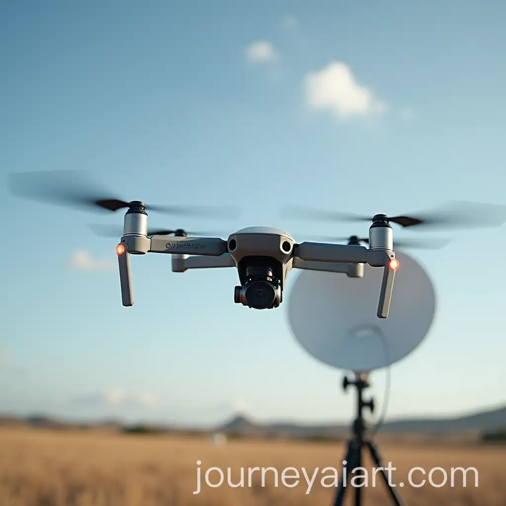 Flying-Drone-and-Ground-Parabolic-Microphone-in-Action