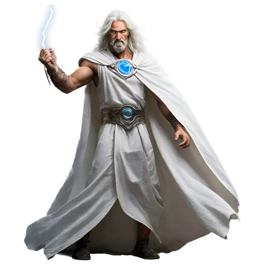 Cruel-Zeus-God-of-Thunder-PNG-Image-Lightning-Action-Pose-with-White-Hair-and-Eyes