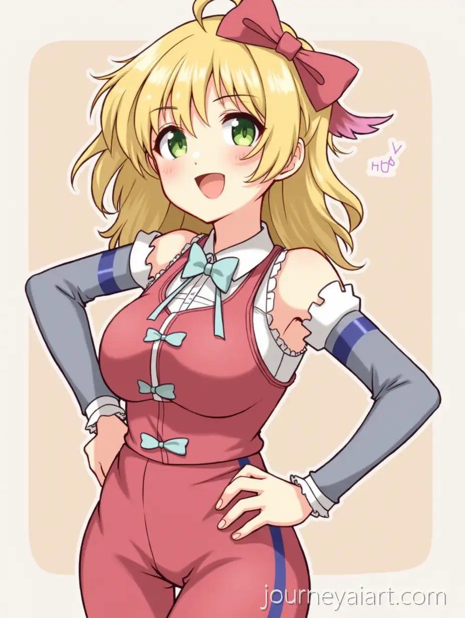 Teenage-Athletic-Blonde-Girl-in-Exotique-Style-Fashion