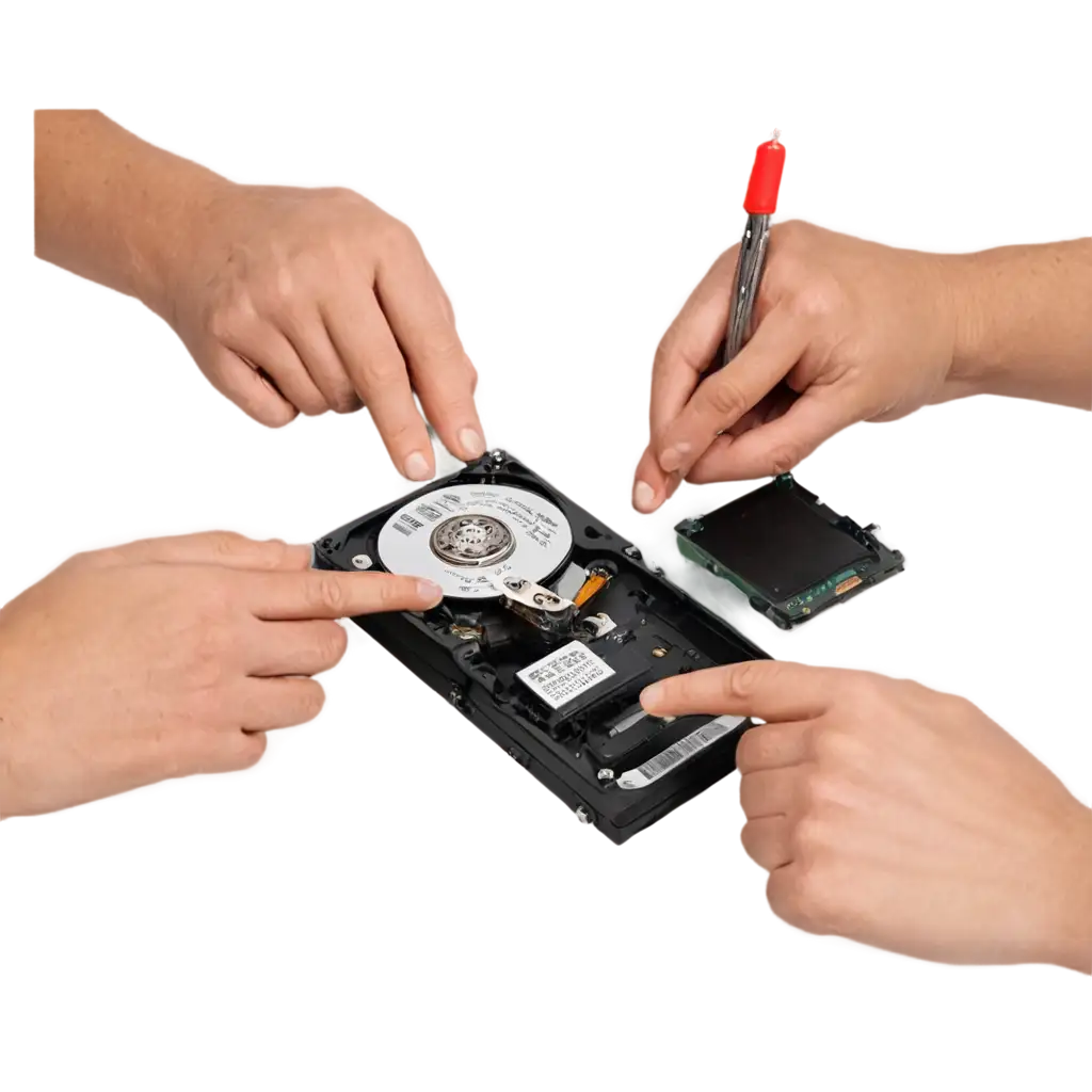 Professional-PNG-Image-Technician-Repairing-Hard-Drive