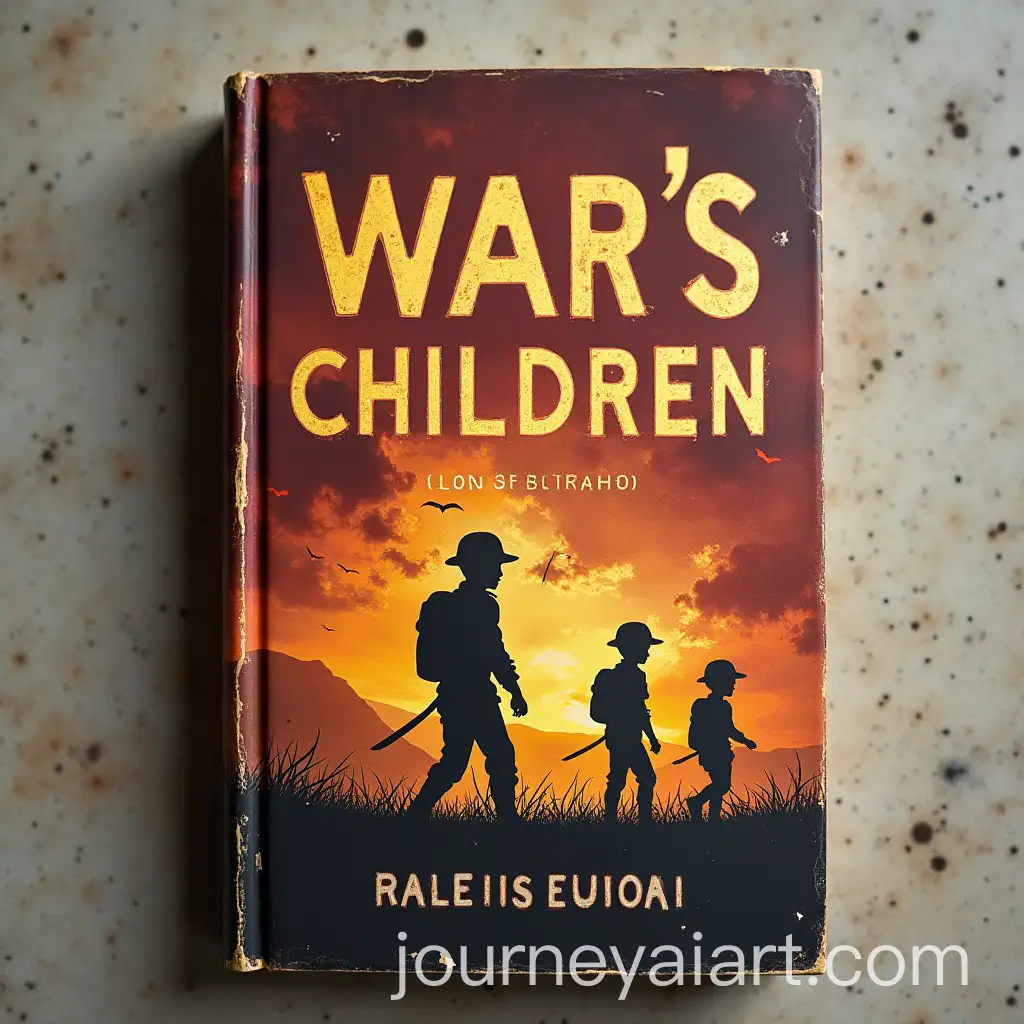 Wars-Children-Book-Cover-DepictAI-Art-Prompt-Expansioning-the-Innocence-Amidst-Conflict
