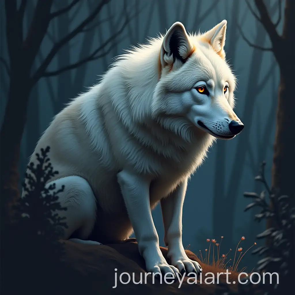 Realistic-Wolf-in-Wilderness-Landscape