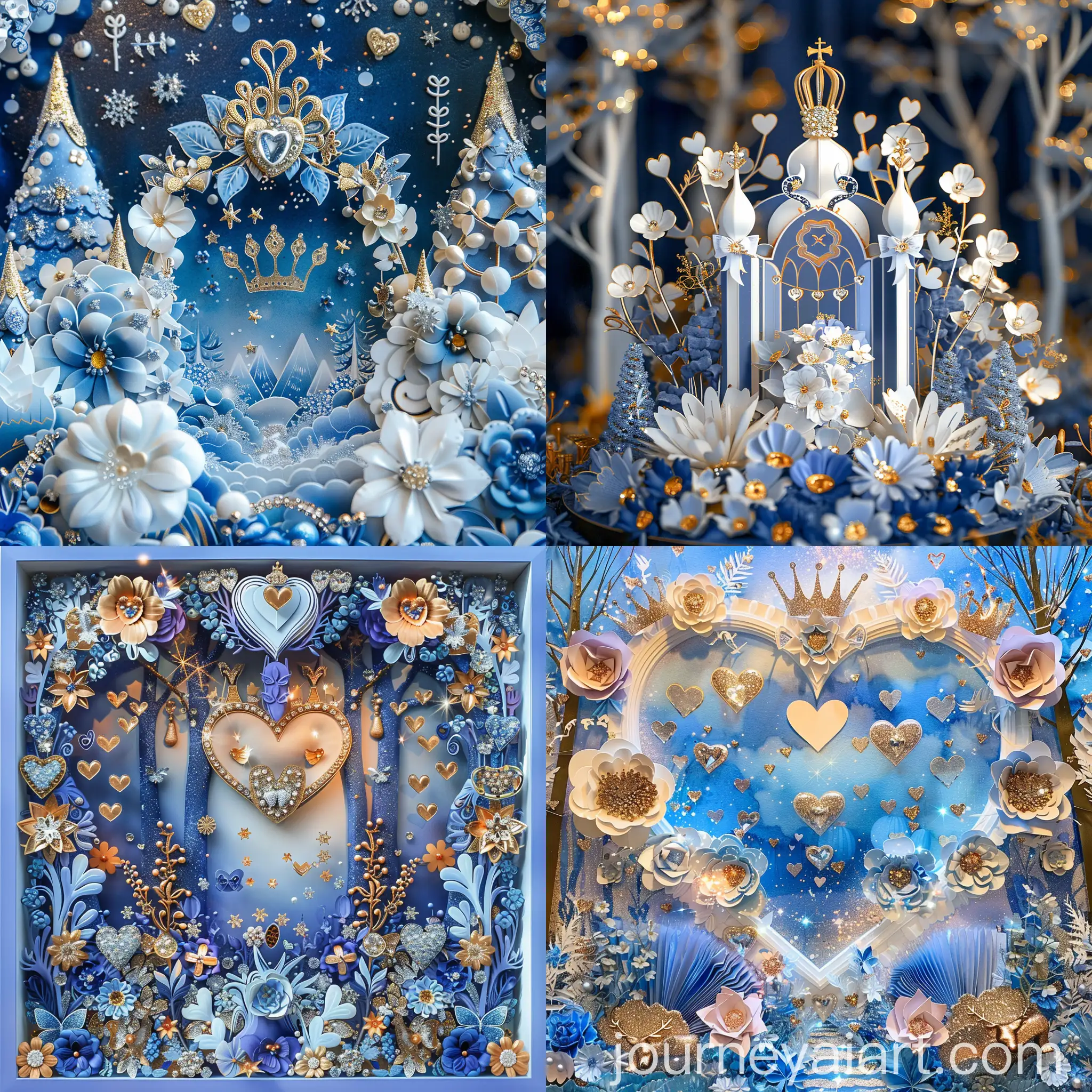 Magical-Forest-Scene-with-Hearts-Diamonds-Flowers-and-Crowns