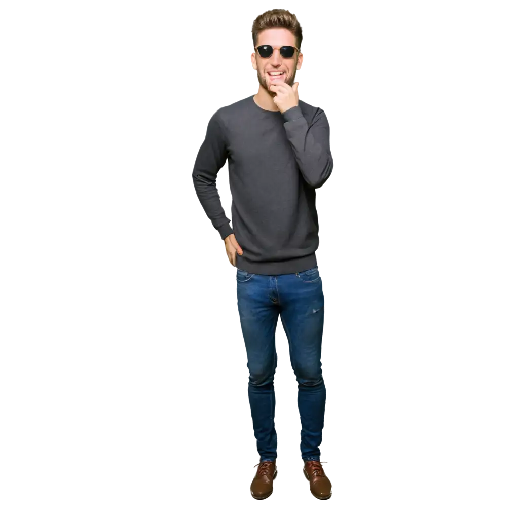 Man-Wearing-Sunglasses-PNG-HighQuality-Transparent-Image-for-Versatile-Use