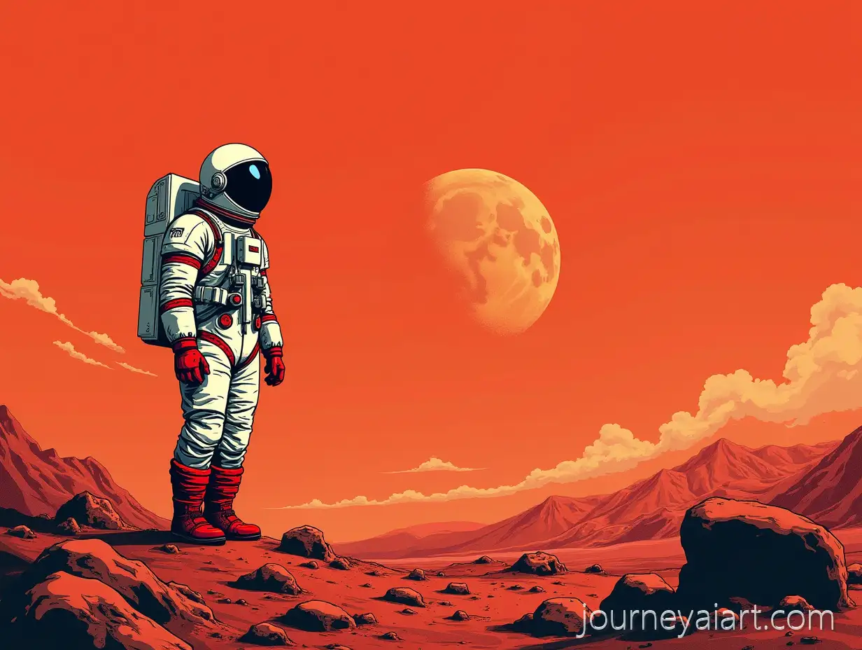 Astronaut-in-Vintage-Spacesuit-on-Mars-Surface-Retro-SciFi-Poster-Art