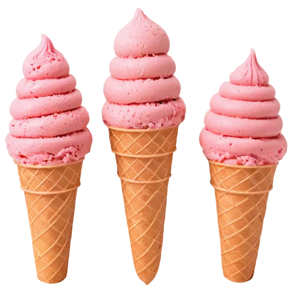 Pink-Ice-Cream-PNG-A-Sweet-and-VibrantPNG-Image-Optimization-Image-for-Your-Digital-Projects