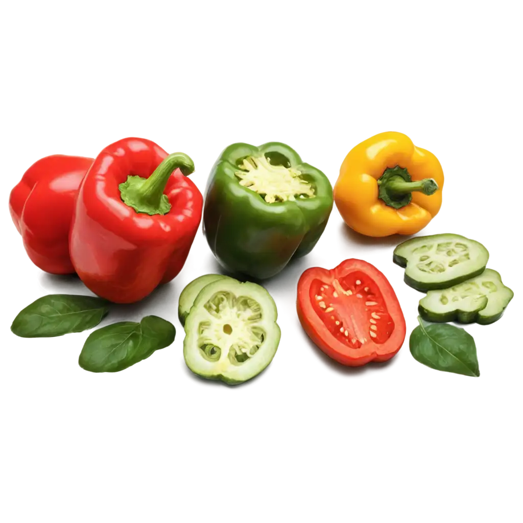 Sliced-Fresh-Bell-Pepper-PNG-Image-for-HighQuality-Visuals