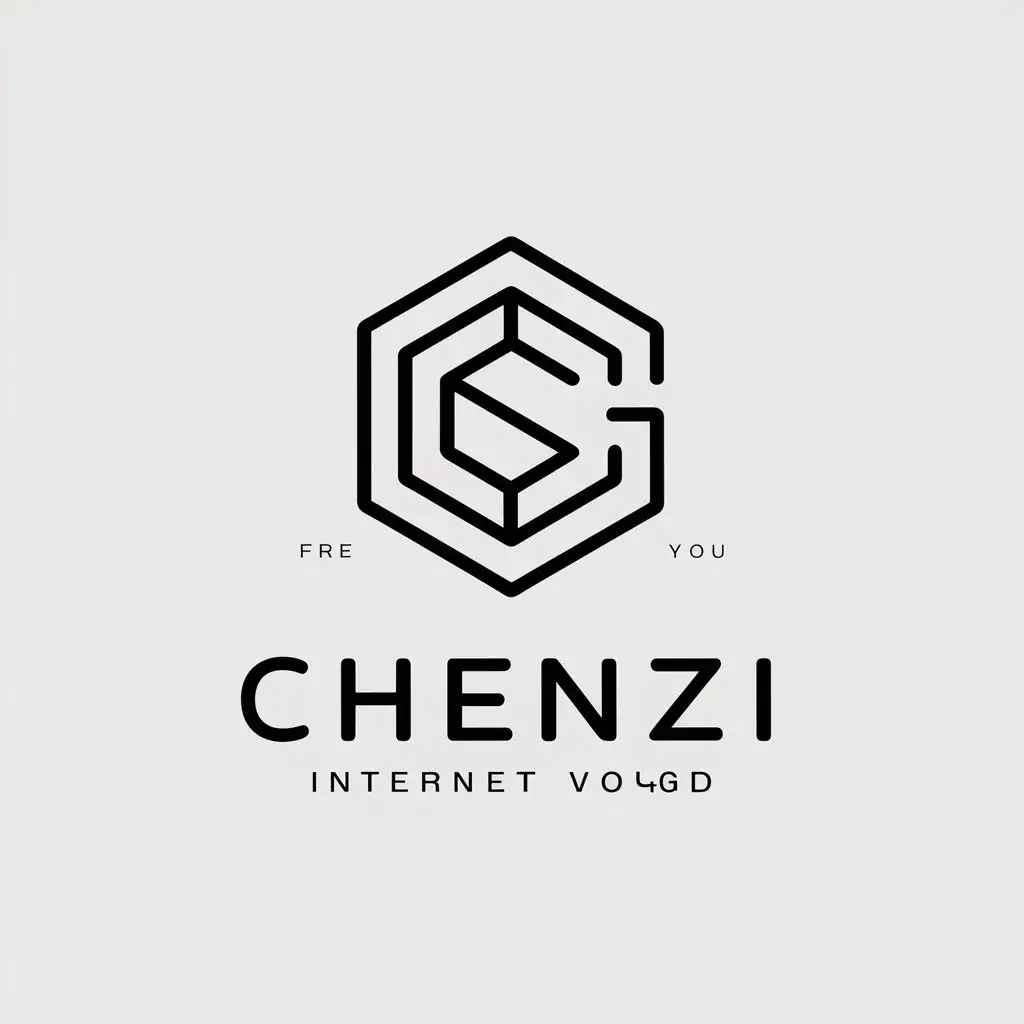 LOGO-Design-for-Chenzi-Modern-TextBased-Logo-for-Internet-Industry