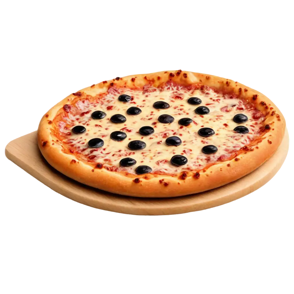 Delicious-Pizza-with-Extra-Cheese-and-Gourmet-Garnishes-PNG-Image-for-HighQuality-Visuals