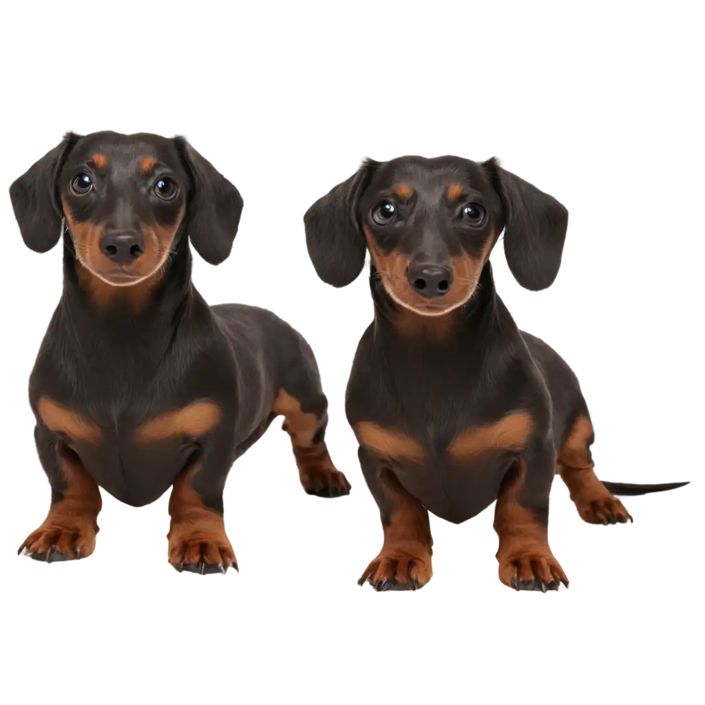 Dachshunds-in-Hartz-HighQuality-PNG-Image-for-Versatile-Use