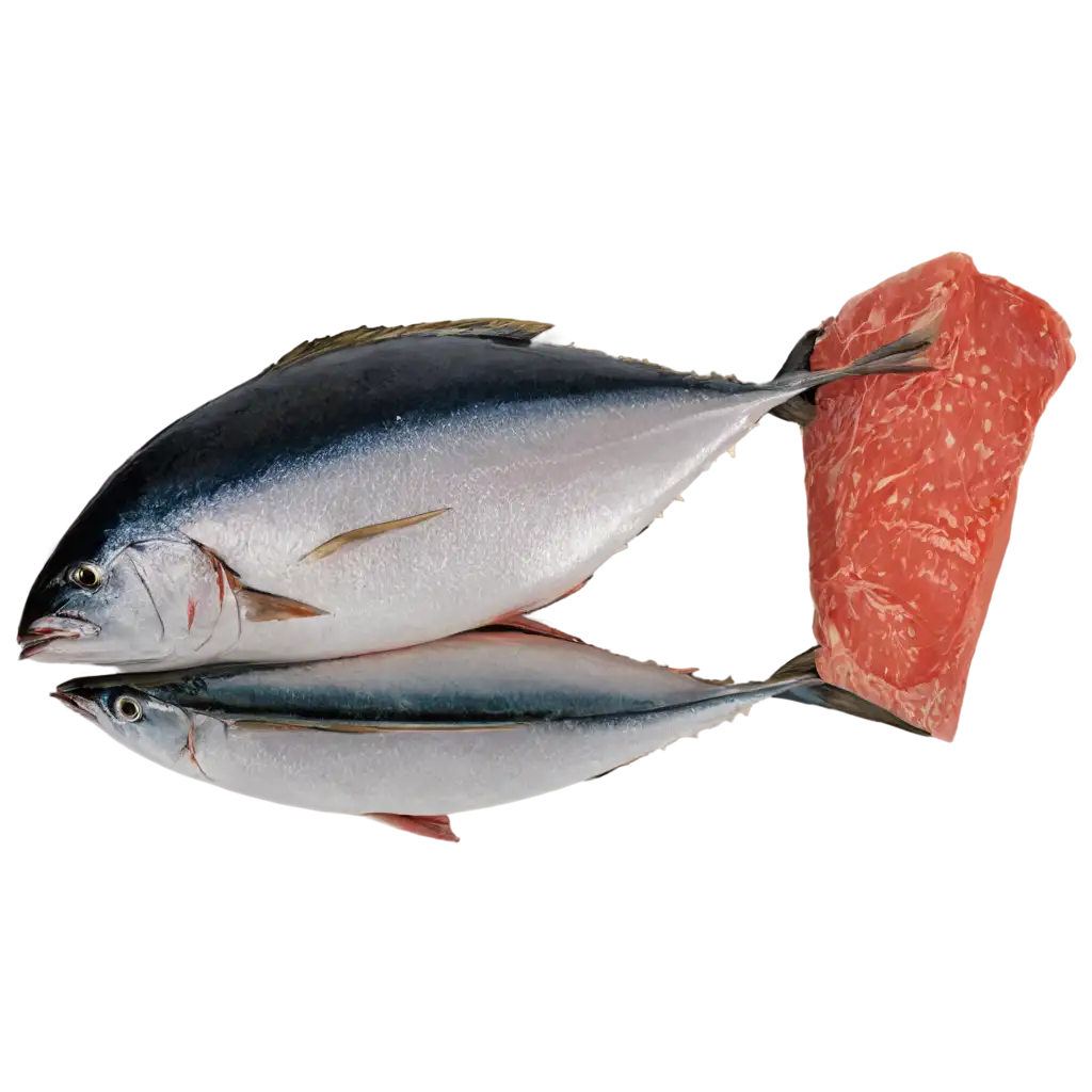 Premium-Grade-A-Frozen-Yellowfin-Tuna-PNG-Image-Capturing-Freshness-and-Quality