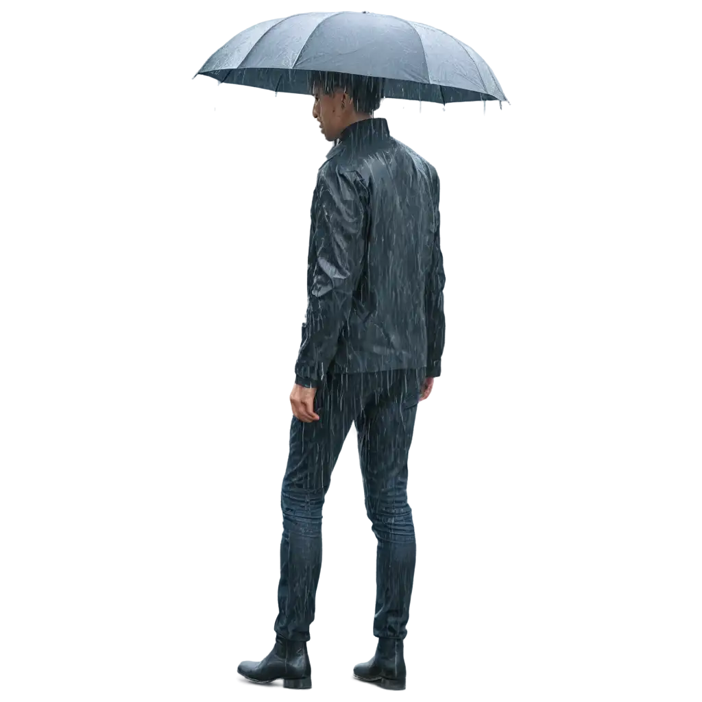 Person-Standing-in-Rain-PNG-Image-HighQuality-Transparent-Background-for-Versatile-Usage