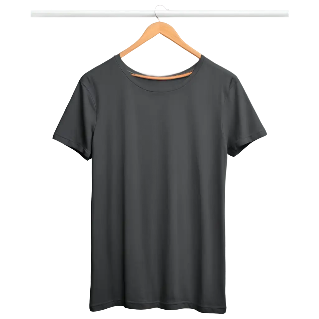 Realistic-White-TShirt-Front-View-PNG-Image-for-Versatile-Applications