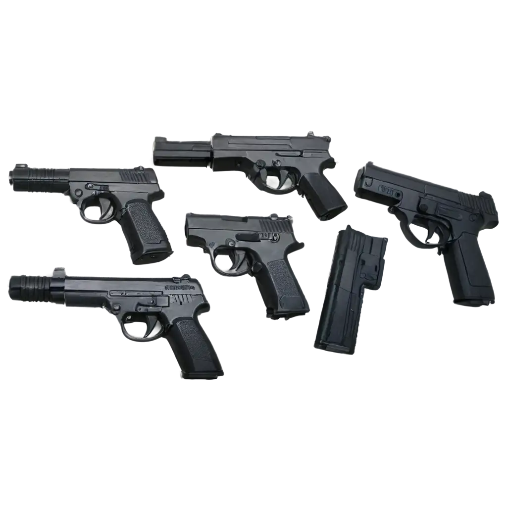 HighQuality-PNG-of-Modern-Combat-Guns-Pistols-Hand-Guns-Machine-Guns-Uzi