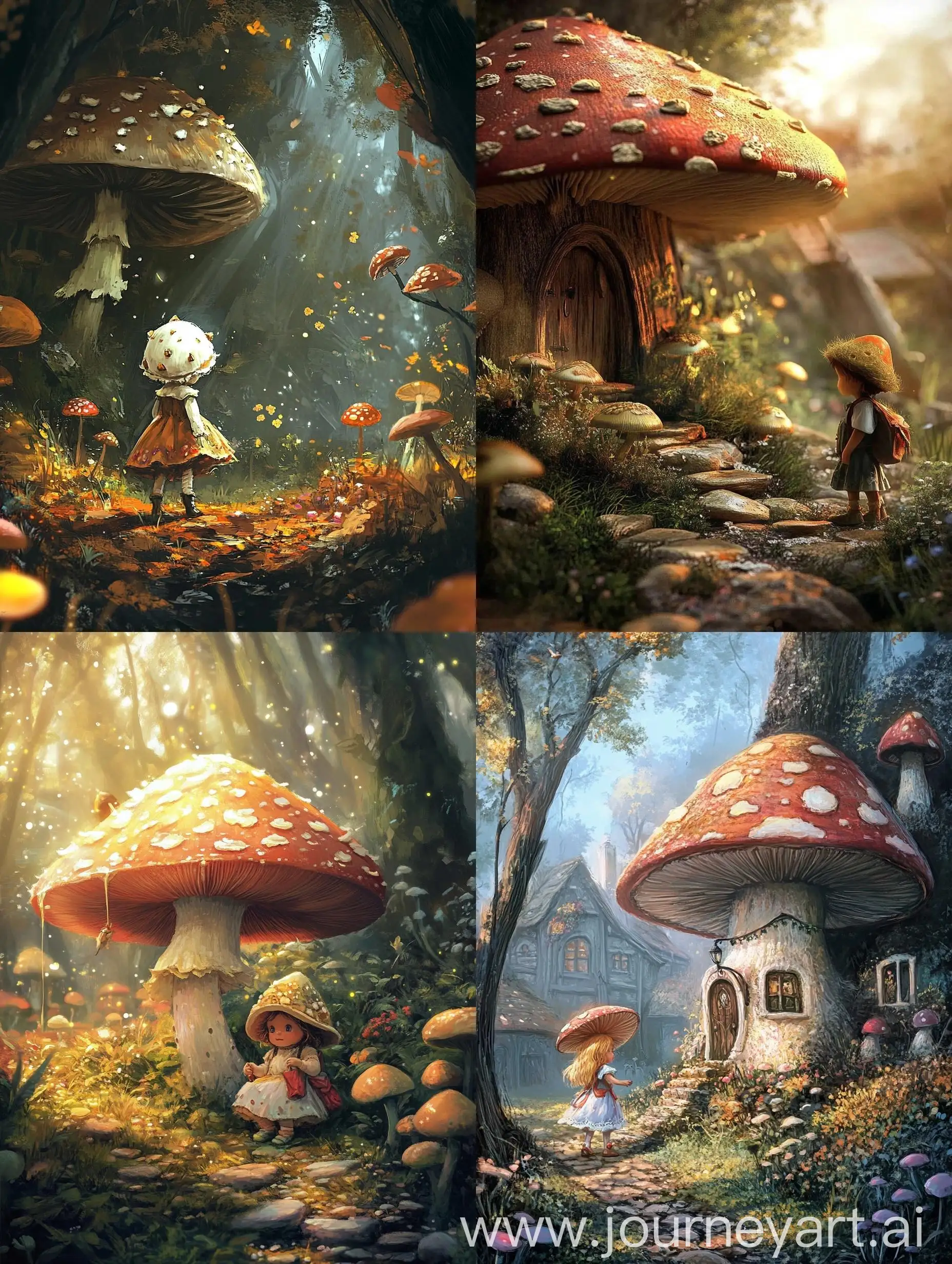 Enchanted-Mushroom-Child-in-a-Magical-Fairy-Farm