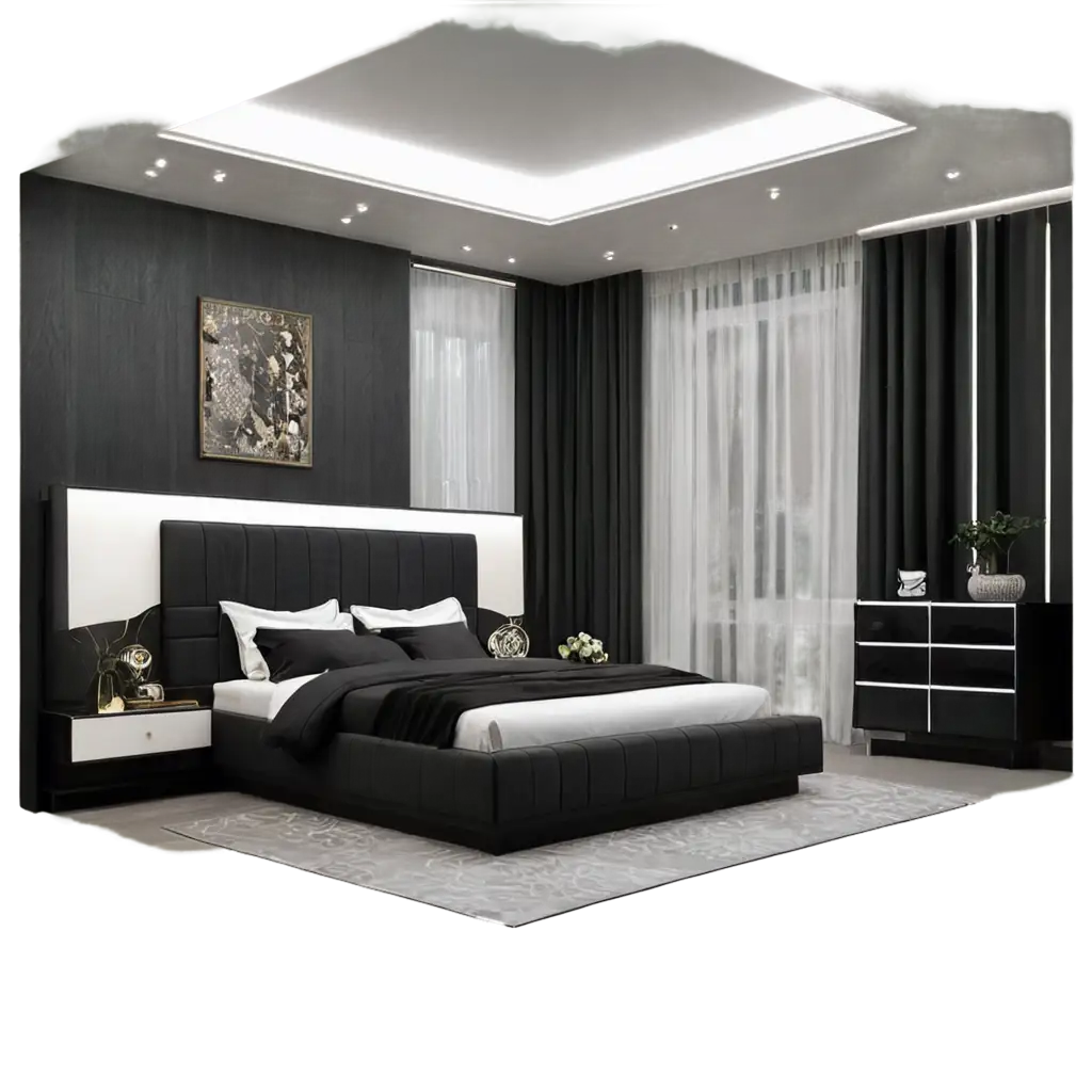 Luxury-Bedroom-Design-in-Black-Color-Scheme-for-Vietnamese-PNG-Image