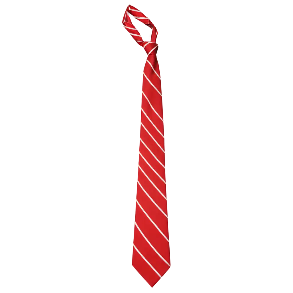 Long-Red-Tie-with-White-Stripes-PNG-HighQuality-Transparent-Image-for-Versatile-Use