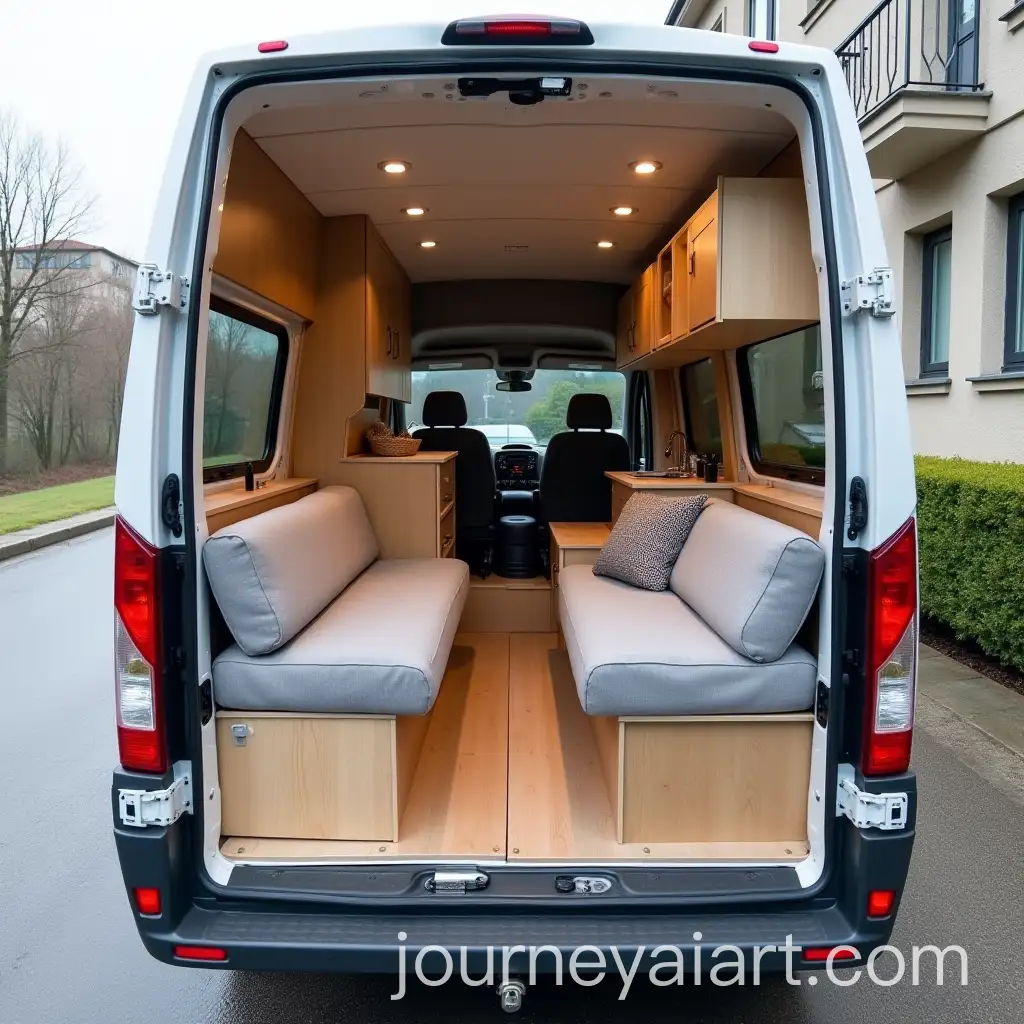 Camperized-Citroen-Jumper-Van-Conversion-with-Sofa-Beds-and-Compact-Kitchen