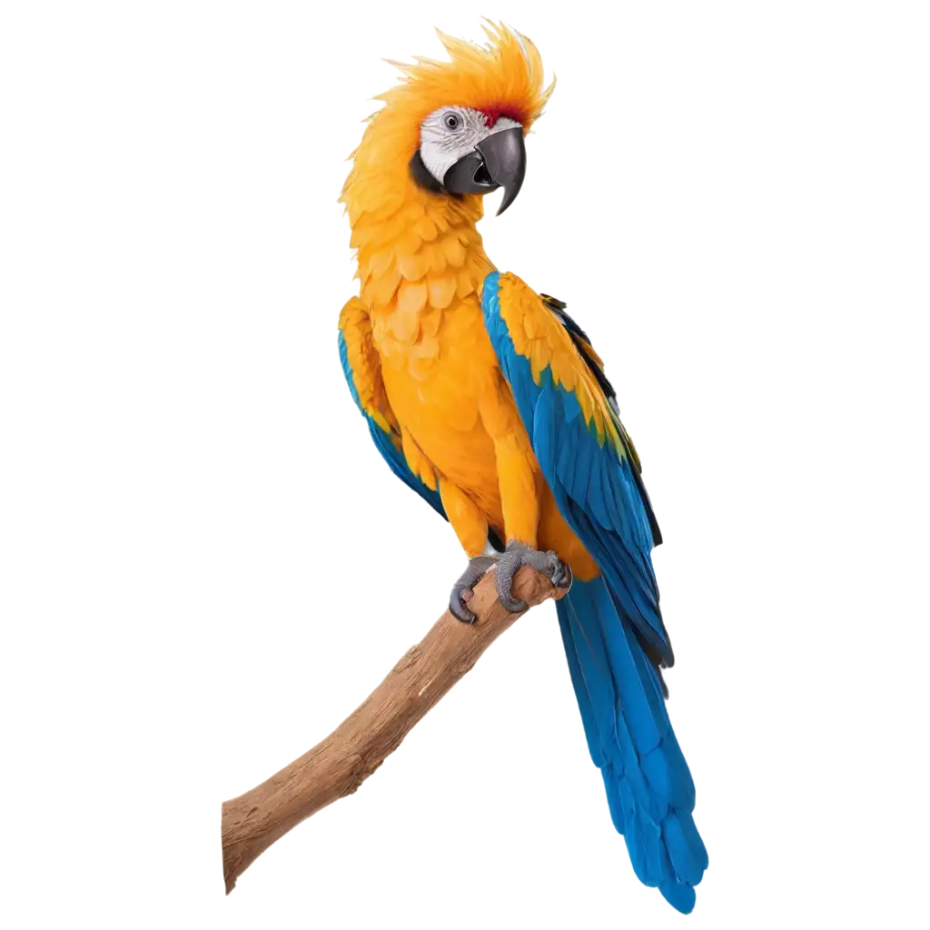 Create-a-Colorful-Macaw-with-Blonde-Wig-in-PNG-Format