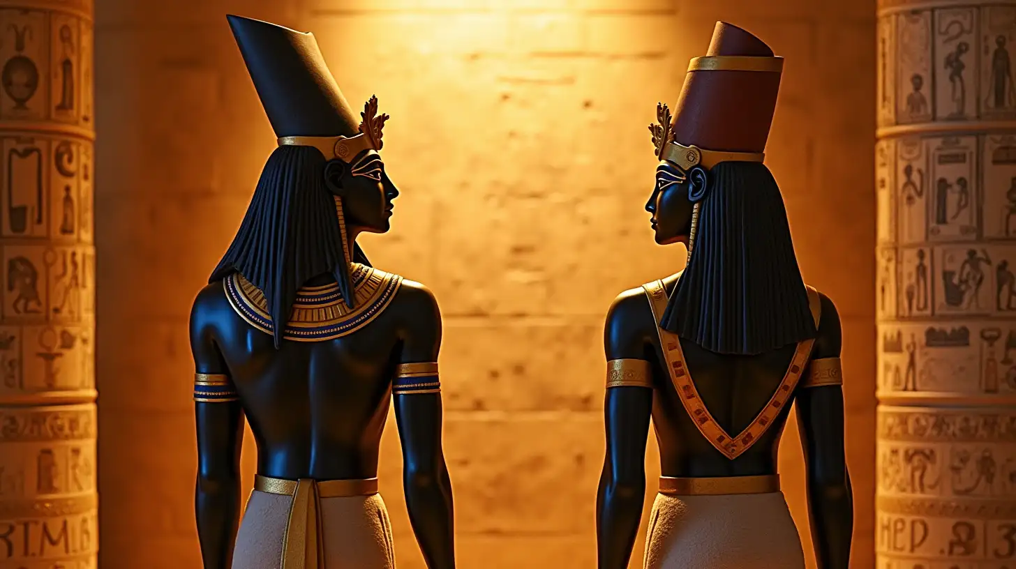 Ancient Egypt with Black Egyptians Artwork